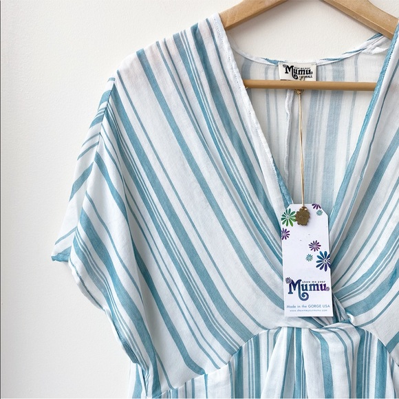 Show Me Your Mumu Get Twisted Striped Maxi Dress - Picture 8 of 13